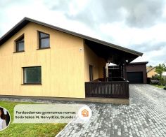 Parduodamas kompaktiškas 1 aukšto gyvenamasis namas Narvydžių k., Skuodo r., Sodo takas 14