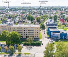 Parduodamas mūriniame name 3-čiame aukšte 2 kambarių butas Sodo g. 35,  Šiauliai