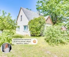 Parduodamas mūrinis namas su 57,06 arų žemės sklypu Kaštonų g., Upynos k., Telšių r.