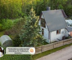 Parduodamas mūrinis sodo namas su sklypu &scaron;alia mi&scaron;ko, Versmės g. 53, Tro&scaron;kučių k., Mažeikių r.