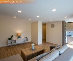 Parduodamas naujai suremontuotas 2 kambarių butas Ežero g. 19, Šiauliuose.