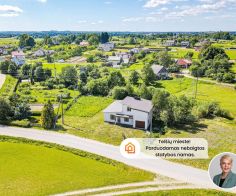 Parduodamas nebaigtos statybos 173,07 kv. m namas Telšiuose, Ramunės Sodų 1-oji g. 5