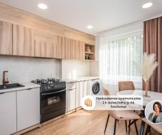 Parduodamas suremontuotas 2 kambarių butas, Dainų g. 44, Šiaulių mieste
