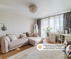 Parduodamas tvarkingas 2 kambarių butas Vilniaus g. 28, &Scaron;iauliuose, netoli Salduvės parko!