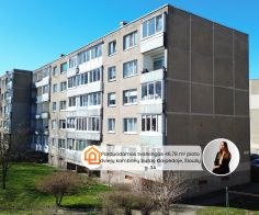 Parduodamas tvarkingas 46,78 m&sup2; ploto, 2 kambarių butas pietinėje Klaipėdos miesto dalyje, &Scaron;iaulių g.-3A