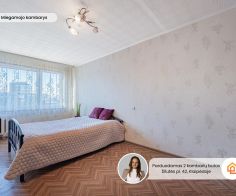 Parduodamas tvarkingas ir &scaron;viesus 2 kambarių butas 3-ame auk&scaron;te, &Scaron;ilutės pl. 42, Klaipėdoje