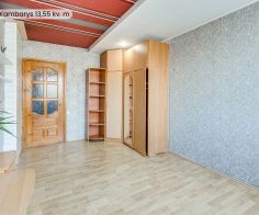 Parduodami du butai – 2 kambarių ir šalia esantis 1 kambario butas Pievų  g. 4, Radviliškyje