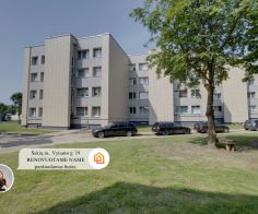 Renovuotame name parduodamas vieno kambario butas Šakių m. Vytauto g.. 19