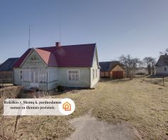 Skemų k. Rokiškio g., Rokiškio r. parduodamas vieno aukšto namas