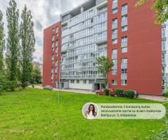 Parduodamas butas Klaipėdoje, Baltijos pr. 5 - 3 kambarių su dviem balkonais, renovuotame mūriniame name, komfortiškam gyvenimui ar investicijai
